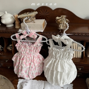 Marron 包屁衣 （連頭帶）